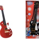 guitarra roja de juguete para niños