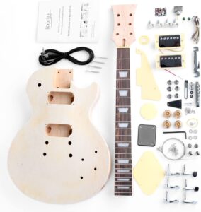 Kit completo montaje de guitarra eléctrica tipo Single Cut