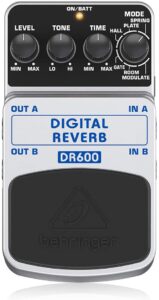  Behringer DR600, Pedal de efecto reverb para guitarra